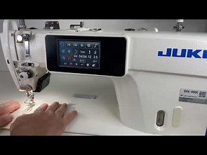 How To Use Features In The Mode Button JUKI DDL-900C