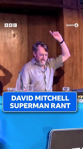 BBC Radio 4 on Instagram: "David Mitchell has issues with the reboot culture in the arts and not even Superman is safe from his ire. The Unbelievable Truth | Listen on BBC Sounds"