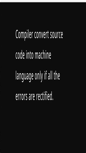 Compiler meaning and use in programming #python #learnpython #coding #programming #pythonshorts