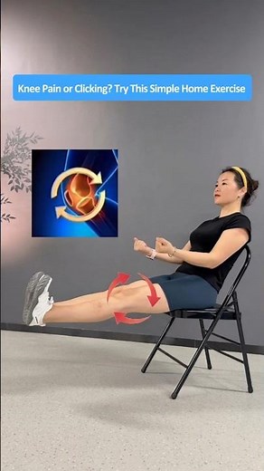 Knee Pain or Clicking? Try This Simple Home Exercise to Improve Strength and Stability