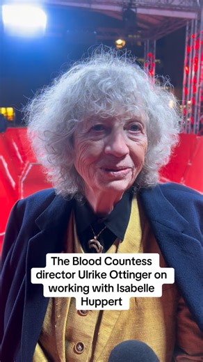Zak | I spoke with director Ulrike Ottinger on working with Isabelle Huppert for her new film The Blood Countess #isabellehuppert #horror #movie... | Instagram