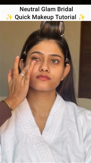 Glam by| jhanvinagpalmua | #shorts #makeup #makeover #bridal #makeuptutorial #modernbride #dulhan