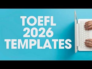 TOEFL 2026 Writing Templates - Write an Email and Academic Discussion