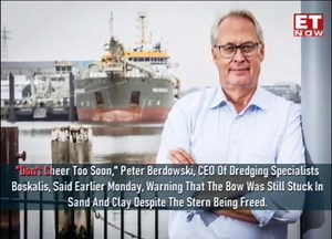 After Almost A Week Of Getting Stuck, The Colossal Cargo Ship - Ever Given Is Finally Free!