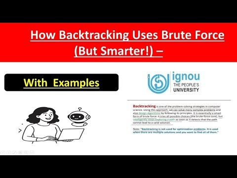 How Backtracking Uses Brute Force (But Smarter!) – With Real Examples🔥🔥