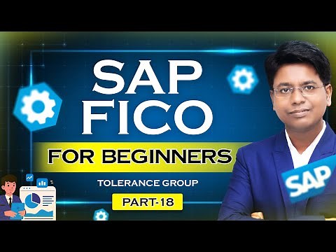 Step-by-Step SAP FICO for Beginners | Tolerance group in SAP FICO