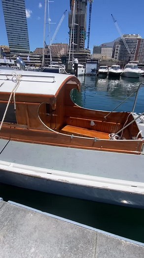 How’s this gem, on the dock, waiting for the start of the Sydney Boat Show set for this weekend! | Port Hacking Putters