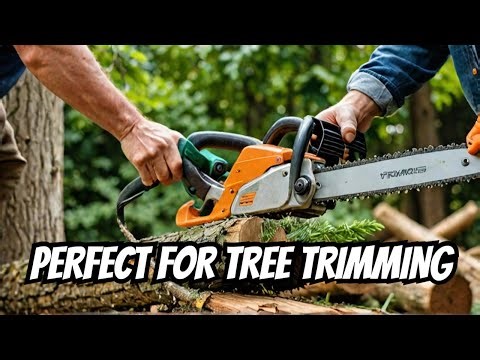 Seesii Mini Chainsaw Review: Perfect for Tree Trimming & Wood Cutting! (With 2 Batteries)