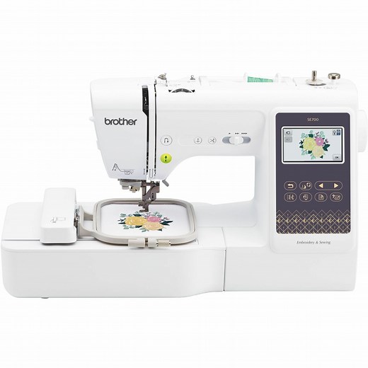 Brother SE700 Computerized Sewing & Embroidery Machine with Built-in Designs & Wireless Connectivity