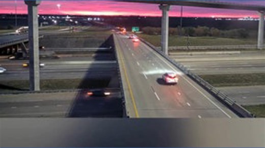 Stunning sunrise caught on Waco traffic camera