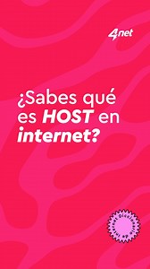 ¡Descubre el papel clave que juega la palabra #HOST 🌐 en el #internet y cómo hace posible que navegues por tus sitios favoritos! 💻 #4Net #PuertoRico #PR #WebHosting #InternetTips #TechTalk #NetworkSolutions #InternetEssentials | 4Net