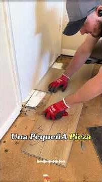 Floor installation is that simple.#FloorInstallation#DIY#Craftsmanship