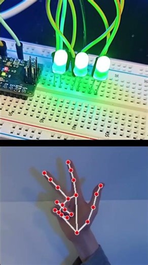 Turn Your Hand Into a Real-Time Arduino Controller (Python Vision v2)