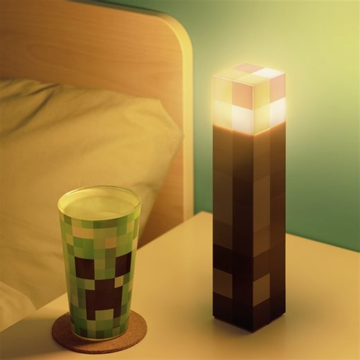 Buy Minecraft Torch LED Novelty Light - Multicoloured | Kids lighting | Argos