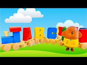 Learning Video For Kids ABC’s ALPHABET TRAIN Missing Letters Game Hey Duggee Toys