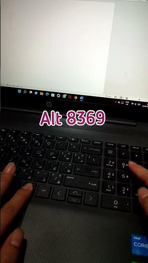 How to type Peso sign ₱ on your laptop? #windows #keyboard #shorts