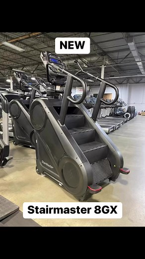 In stock NOW📢Stairmaster 8GX, the newly redesigned Stepmill ready for your home or facility. One of the best in the industry. Stop by and try it out for yourself! 📍8541 Glenwood Ave Raleigh NC 27612 | ABC Fitness Products