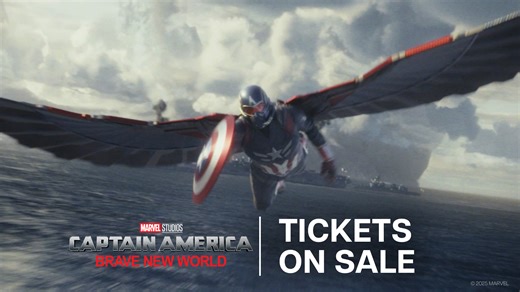 449K views · 9.9K reactions |  Tickets are now on sale for Marvel Studios' Captain America: Brave New World  Experience it only in theaters February 14. https://www.fandango.com/CaptainAmericaBraveNewWorld | Marvel Studios | Facebook