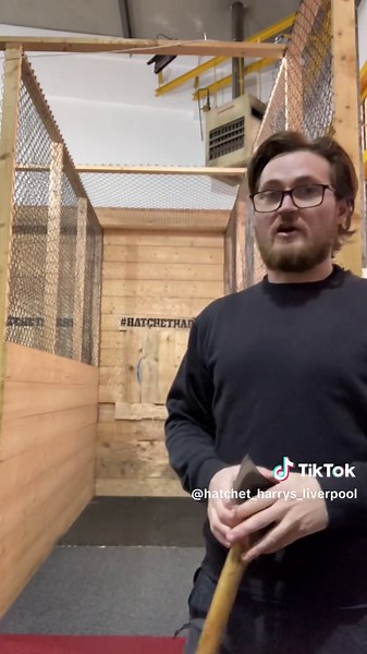 Axe Throwing Challenge at Hatchet Harry's Liverpool
