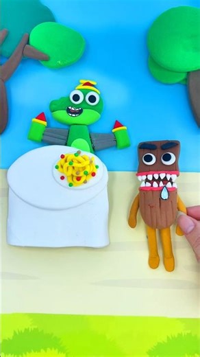 The disgusting ending when Tung Tung ate a cockroach | Italian Brainrot