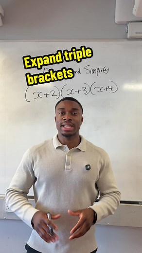Expand Triple Brackets GCSE Maths (Higher)