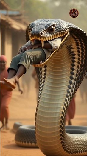 #kingcobra #snake #attack to #man #trending #shorts #viralvideo