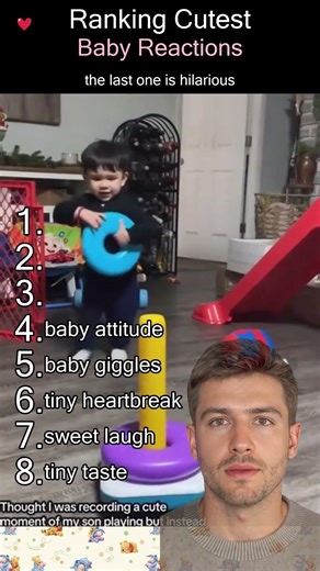 Ranking the cutest baby reactions of all time
