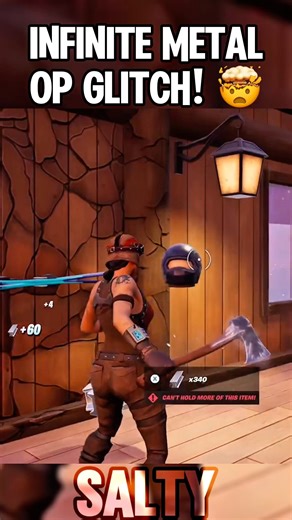 New Infinite Metal Glitch! 🤯 #shorts #fortnite #gaming #glitch #fyp