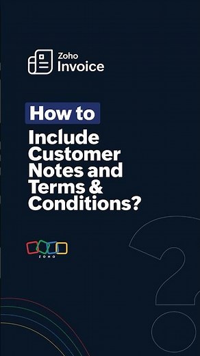 How to Include Customer Notes and Terms & Conditions | Android App | Zoho Invoice
