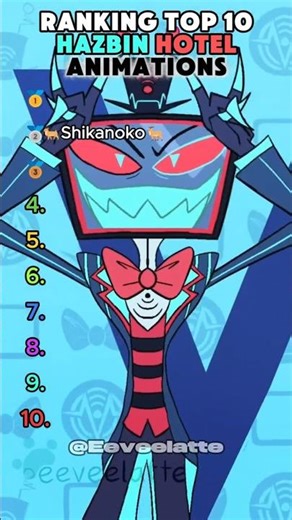 TOP 10 Hazbin Hotel Animations Of All TIME 🤩 #hazbinhotel