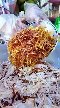 How to Make Vegetarian Spring Roll Shreds Part 1 #nguyetanh #vegetarianfood #shorts #windnet #veg...