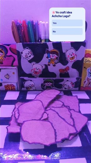 ✨Diy cute brown paper craft ideas✨😍☺️ #craft #crafty #craftideas #crafthome