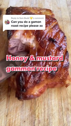 Honey & Mustard Gammon Roast: Easy Recipe