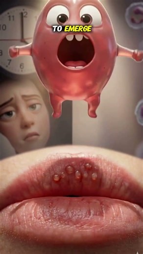 Cold Sores NEVER Leave Your Body 😱 #shorts