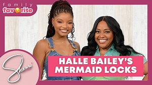That one time - "Little Mermaid" star Halle Bailey told us how recreating an iconic scene was very different with her signature locks. #sherrishepherd #sherrishowtv #hallebailey #dreadlocks #hairstyle #blackhair | Sherri