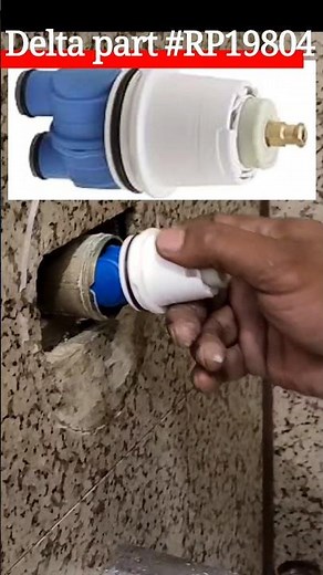 how to replace Delta Shower Cartridge