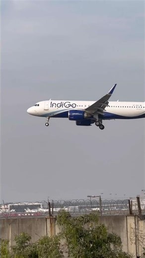 IndiGo A320neo ✈️ Smooth Evening Landing at Delhi Airport 🌆
