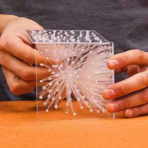 2.3M views · 5.1K reactions | How To DIY A Great Fiber Optic Lamp | Crafty Panda How | Facebook