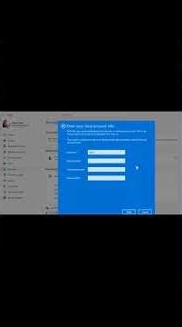 Step-by-step guide for switching from a Microsoft to a local account.
