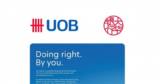 UOB unveils refreshed branding with new logo, seal mark