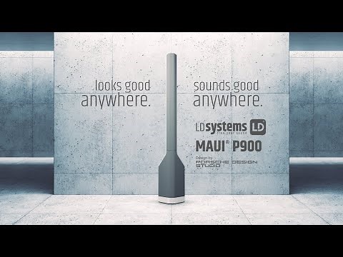 LD Systems MAUI P900 by Porsche Design Studio - Design Pro Audio Speaker