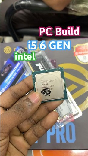 i5. 6 GEN Intel💁 PC BUILD 👉khan computers #pcsetup #i5 #6gen #intel