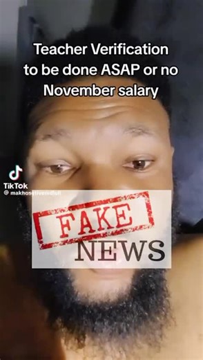 Please be advised that the message circulating about the WCED circular is false. #fakenewsalert #stayinformed #wced #CTUATU