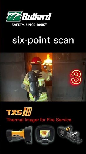 Six-point scan: quickly assess the situation, locate hot spots, rescue victims