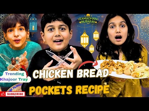 Sehri to Iftar Routine 🌙 || Chicken Bread Pockets Full Recipe || PR Khajoor Tray Unboxing