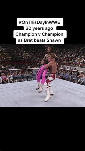 Bret Hart vs Shawn Michaels: Survivor Series 1992 Showdown