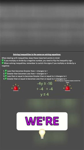 Solving Inequalities: The Same Tactics as Equations