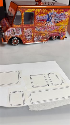 Monster Graphics on Instagram: "Chrome trims coming up! #diy #templates #rc #rclowrider #lowrider"