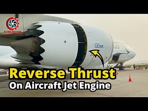 Reverse Thrust Technology on Aircraft Engine, Can Make The Aircraft Move Backwards