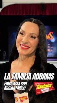 We talked to Natalia Millán about her upcoming role as Morticia Addams in The Addams Family 🦇🖤